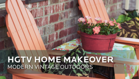 HGTV HOME Makeover Modern Vintage Outdoors